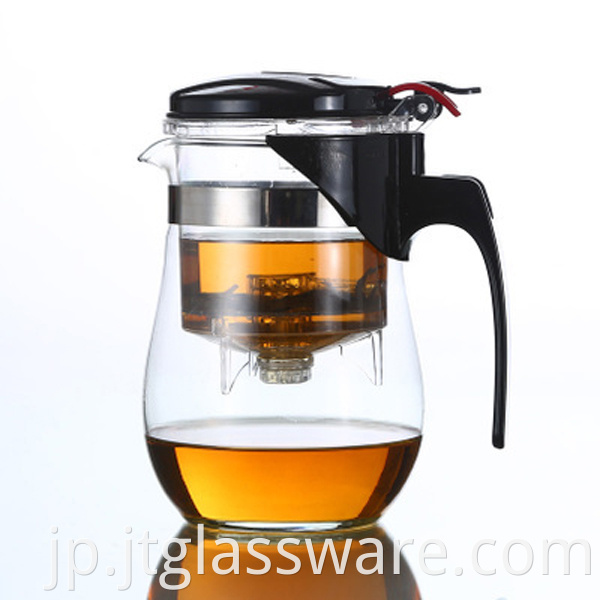 glass teapot